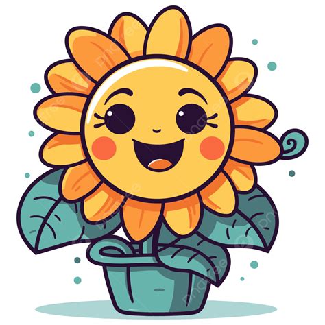 clipart pictures of sunflowers|cute sunflower clip art.